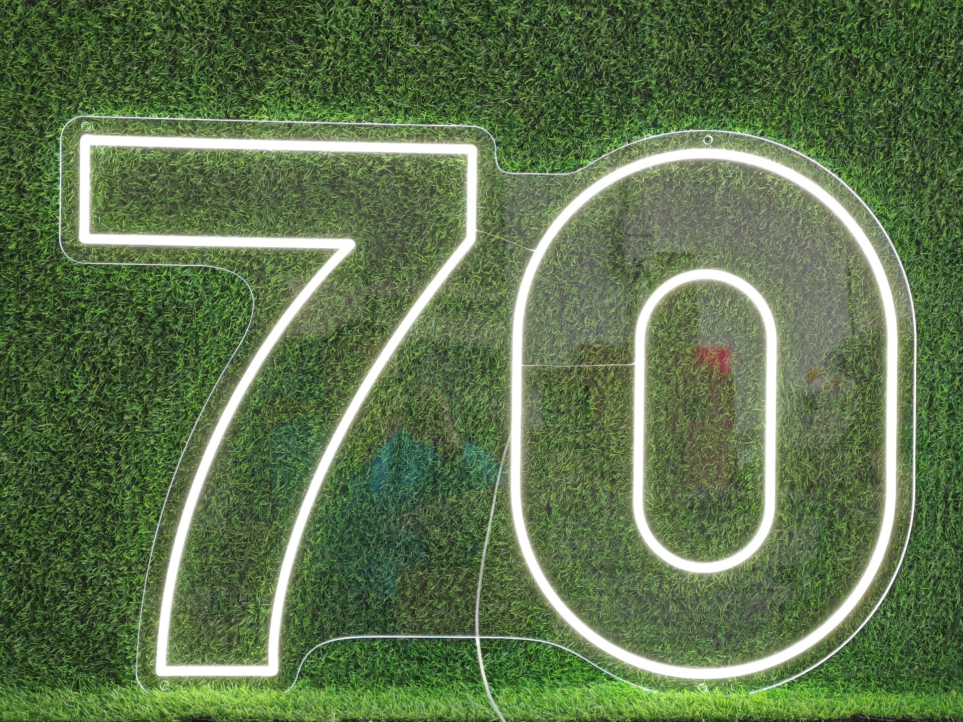 Image of 70 Neon Sign
