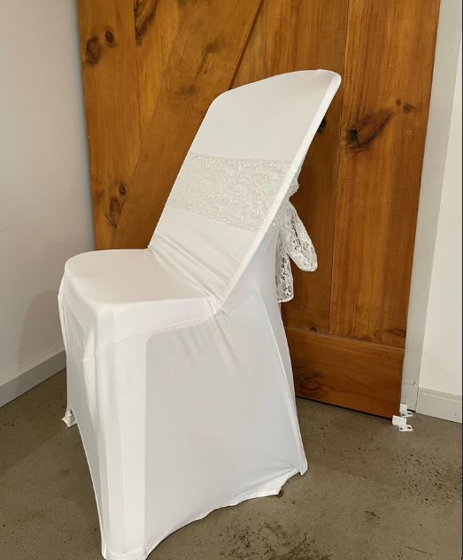 Image of White Chair Covers